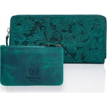 Paolo Peruzzi peněženka z pravé kůže zelená - dámská