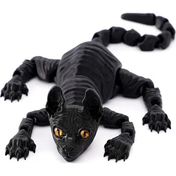 3d kočka soška | dekorace, realistická figurka - Barva 9 , 22 cm