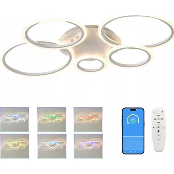 Stropní svítidlo LED LUSTR KULATÝ MODERNÍ 82W