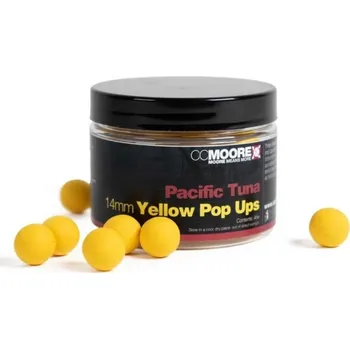CC Moore Plovoucí Boilie Pacific Tuna Yellow Pop Up Hmotnost: 70g, Počet ks. v balení: 45ks, Průměr: 14mm