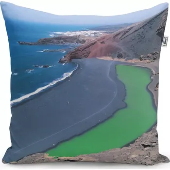 Polštář Sablio Polštář Černé pobřeží - 40x40 cm