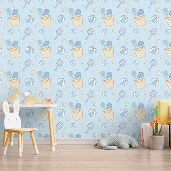 Tapeta Sablio Tapeta Hračky na písek - 125x75 cm