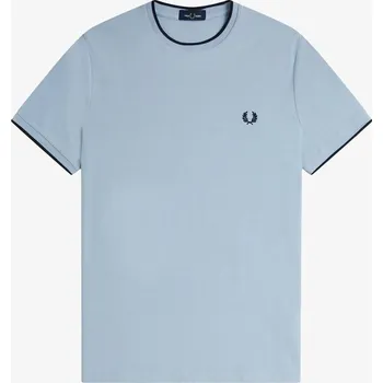 Pánské oblečení Tričko Fred Perry Light Smoke 146 7285971 2XL