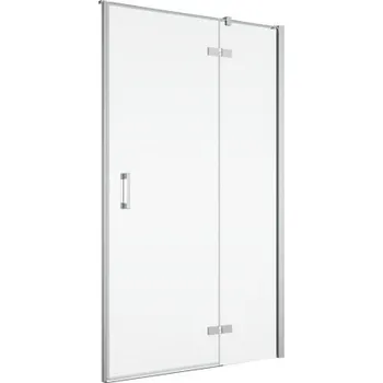 Sanswiss PUR sprchové dveře 120x200 cm, křídlové, chrom/sklo čiré