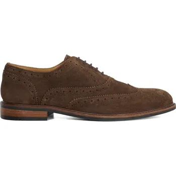 Pánské polobotky Boty Dune London Brown Suede 8679410 9 (43)