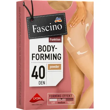 Dámské legíny Fascino tvarující punčochové kalhoty 40 DEN, powder, vel. 42-44