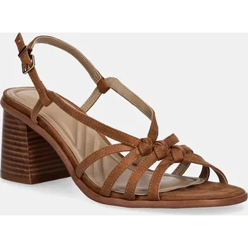 Dámské sandále Sandály Pepe Jeans ZOWI SUEDE PLS90703 hnědá 82X, EUR 38