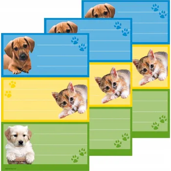 samolepka Samolepky na sešit Herlitz 1 ks