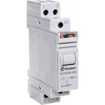 Elektronická součástka Impulzní relé 2Z 16A 230V AC Finder 20.22.8.230.4000