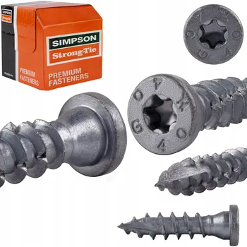 Vrut Tesařské vruty 10x40 mm 50 ks TORX pro spojovací prvky Simpson SSF