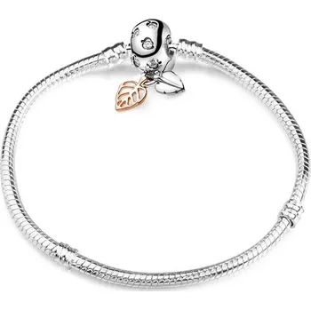 Náramek Stříbrný hadí náramek unisex 3mm | náramek, šperk - 014 , 17CM