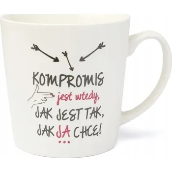 Hrnek BGtech GRAFIKA porcelán 480 ml