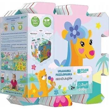 Puzzle Pěnové puzzle Trefl Baby Oáza velbloudů 61264 8 dílů