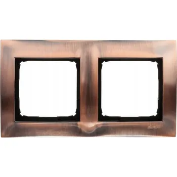 Rámeček dvojitý Kontakt-simon hnědý