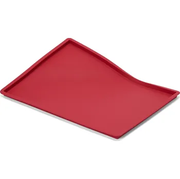 Podložka na pečení 714658 - Tchibo - Pečicí podložka s okrajem pro opakované použití - barva: červená