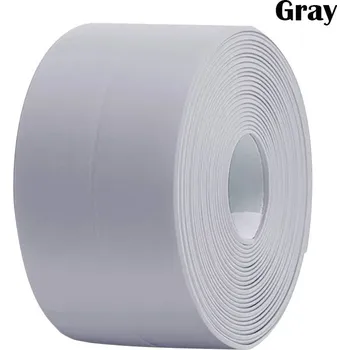 těsnicí páska Voděodolná samolepicí těsnicí páska do koupelny | těsnicí páska, koupelnové těsnění - 3.2cm , šedá , 3.2M