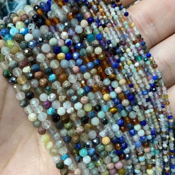 Dětské navlékací korálky Přírodní korálky | šperky - míchat kámen , 3mm