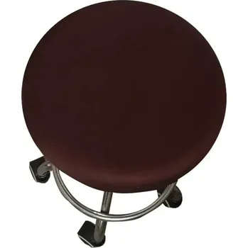 Potah na židli Elastický kulatý potah na židli proti ušpinění | potah židle, potah sedáku - C