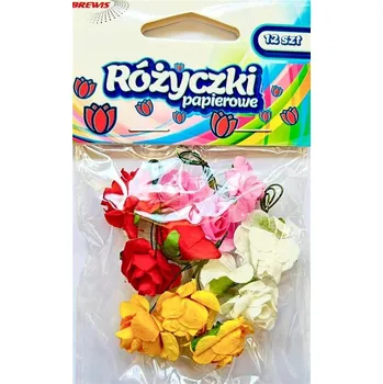 Obraz Papírové růžičky růžové RP4 - kreativní potřeby