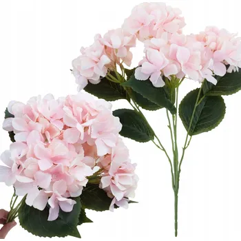 umělá květina UMĚLÉ KVĚTY ROSTLINY VĚTVIČKY HORTENZIE JAKO ŽIVÁ