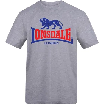 Pánské tričko Tričko Lonsdale Grey 2 4120656 2XL