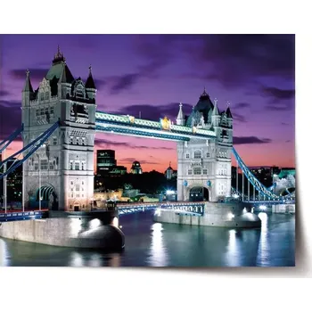 Plakát Sablio Plakát Tower Bridge - 60x40 cm