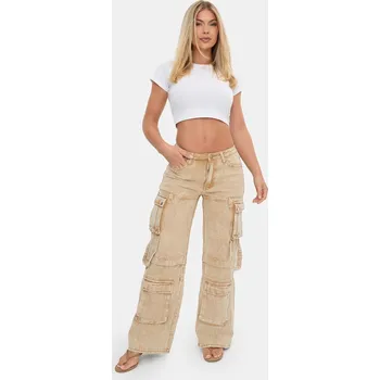 Dámské džíny Džíny I Saw It First Brown 5346282 10 (S)