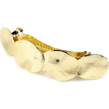 Francouzská spona do vlasů 2 stříbrná