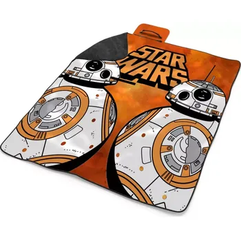 deka Sablio Plážová deka Star Wars Ohnivé pozadí: 200x140 cm