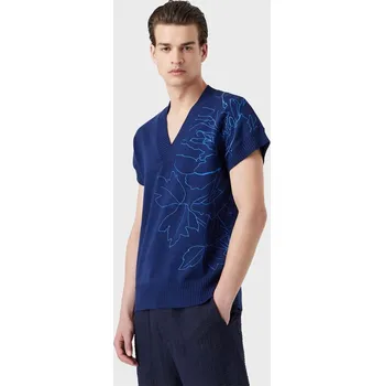 Pánský svetr Mikina Emporio Armani Blue 1281566 S