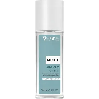 Mexx Simply For Him Přírodní deodorant ve spreji pro muže 75 ml