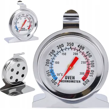 Kuchyňský teploměr Termometr do piekarnika stalowy kuchenny do pece udírny do 300 °C
