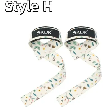 Fitness zápěstní popruhy proti skluzu | sportovní pásky 2 ks - H