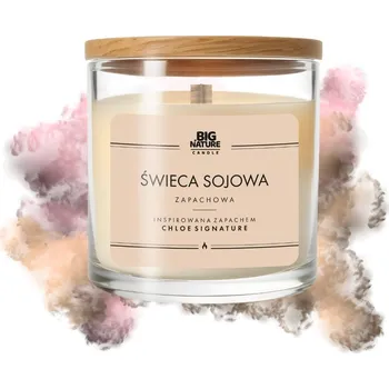 Svíčka Sójová vonná svíčka Chloe Signature Big Nature