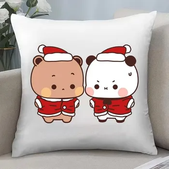 Povlak na dekorativní polštářek Vánoční povlak Bubu Dudu na polštář 45x45 | bytový textil - 6 , 45x45cm