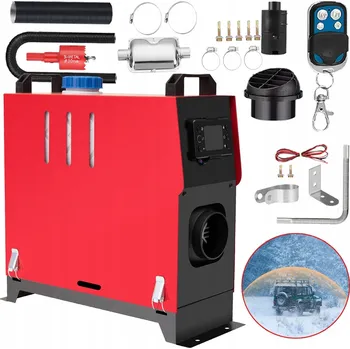 Průmyslové topidlo Nezávislé Topení 8KW 12V s Nízkou Spotřebou Paliva a Dálkovým Ovládáním