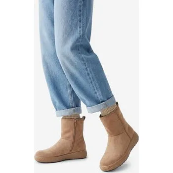 Dámská obuv Polokozačky Clara Barson CEO-WS13075-01 Béžová 39