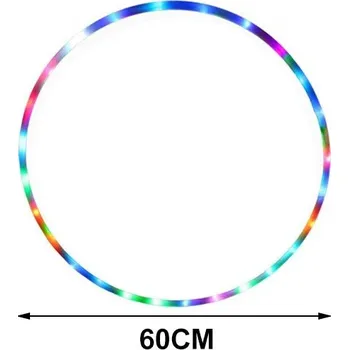 Led fitness kruh s barevným světlem | cvičení - 1