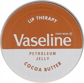 Péče o rty Vaseline Cocoa Butter balzám hydratační, regenerační, vyhlazující - 20g