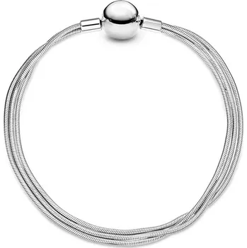 Náramek Stříbrný hadí náramek unisex 3mm | náramek, šperk - 016 , 17CM