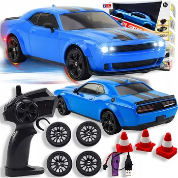 RC model auta RC DRIFT AUTO 4WD NA DÁLKOVÉ OVLÁDÁNÍ 2.4G VYMĚNITELNÉ PNEUMATIKY USB AKUMULÁTOR