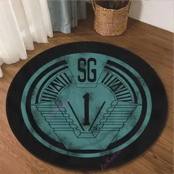 Koberec Měkký kulatý koberec Stargate | bytový textil - 8 , 80x80cm