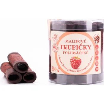Bioprodukt JT Malinové trubičky s čokoládovou polevou - Trutna 220g