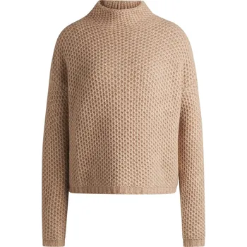 Dámská móda Tričko Hugo Open Beige 7654164 8 (XS)