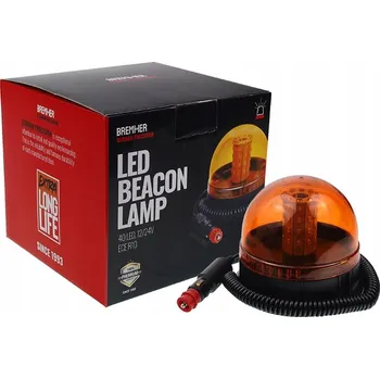 Autoelektronika Výstražná lampa Maják na magnet 40 LED 12/24V ECE R10