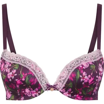 Podprsenka Sportovní podprsenka Ted Baker Maroon Floral 9495167 34C