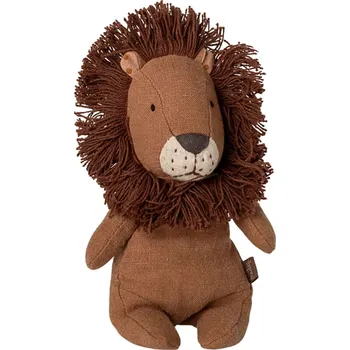 plyšák Maileg Látkový lev Safari Friends Brown Mini