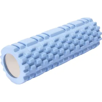 Jóga masážní válec 30 cm | fitness pomůcka - Modrý