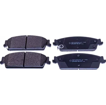 Brzdová destička BRZDOVÉ DESTIČKY B111568 DENCKERMANN