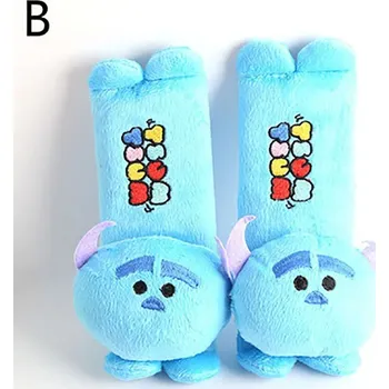 Měkký stitch kryt na bezpečnostní pás | autopříslušenství, dětská ochrana - 11 , jeden pár (2 ks)